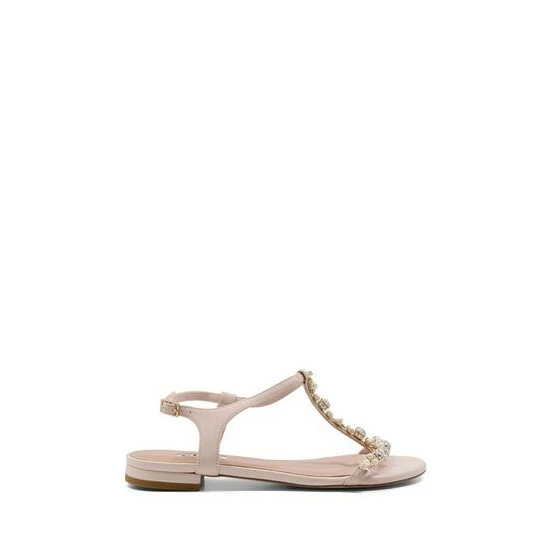 Dune London Natural Nassa Star Embellished Sandals 9 Dune London Natural Nassa Star Embellished Sandals - Image 7