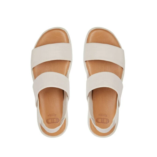 Dune London White Location Padded Flatform Sandals 6 Dune London White Location Padded Flatform Sandals - Image 4