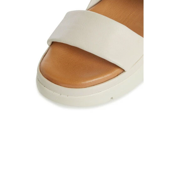 Dune London White Location Padded Flatform Sandals 8 Dune London White Location Padded Flatform Sandals - Image 6