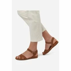 Dune London Brown Landie Cross Strap Comfort Sandals 12 Dune London Brown Landie Cross Strap Comfort Sandals -Dune London Sales unnamed file 2795