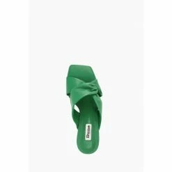 Dune London Green Magnet Twist Knot Mules -Dune London Sales unnamed file 2818