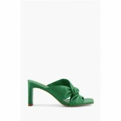 Dune London Green Magnet Twist Knot Mules -Dune London Sales unnamed file 2820