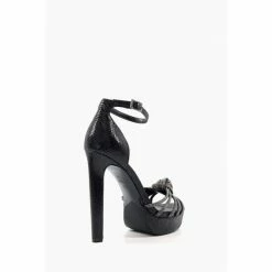 Alternative view of Dune London Moral Platform Diamante Kno Sandals