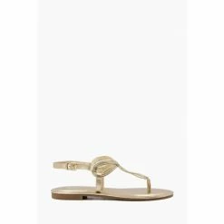 Dune London Natural Logic Tubular Twist Sandals