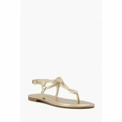 Alternative view of Dune London Natural Logic Tubular Twist Sandals