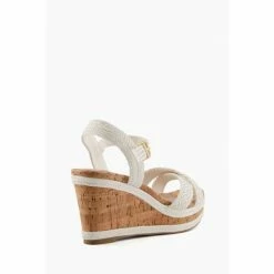 Dune London Wf Kelisa Braided Upper White Sandals -Dune London Sales unnamed file 2852