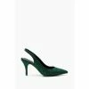 Dune London Green Captivating Ombré Crystal Slingback Courts -Dune London Sales unnamed file 2855
