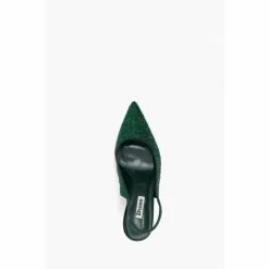 Dune London Green Captivating Ombré Crystal Slingback Courts -Dune London Sales unnamed file 2858