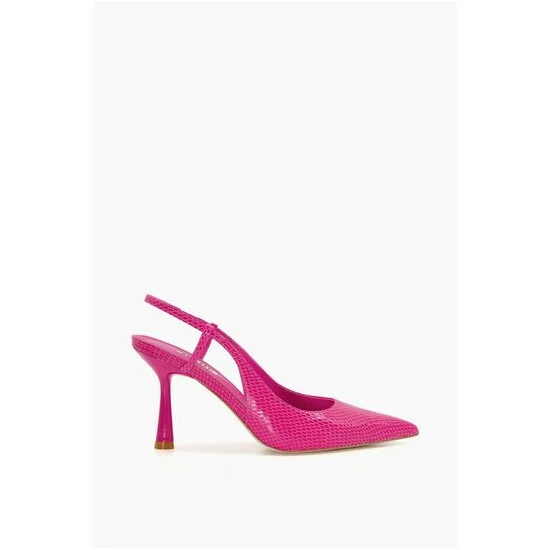 Dune London Pink Cabanna Oval Sprayed Heel Sandals 7 Dune London Pink Cabanna Oval Sprayed Heel Sandals - Image 5