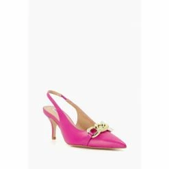 Alternative view of Dune London Pink Canary Chain Open Courts