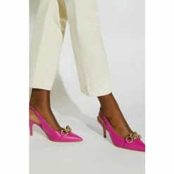 Dune London Pink Canary Chain Open Courts -Dune London Sales unnamed file 2870