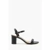 Dune London Jaslyn Black Plaited Block Heels -Dune London Sales unnamed file 2872