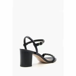 Alternative view of Dune London Jaslyn Black Plaited Block Heels