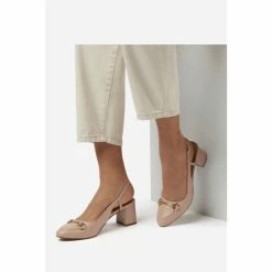 Dune London Natural Cassie Snaffle Trim Sling Back Sandals -Dune London Sales unnamed file 2886