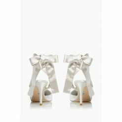 Dune London Daliah White Satin Ankle Tie Wedding Shoes 9 Dune London Daliah White Satin Ankle Tie Wedding Shoes -Dune London Sales unnamed file 289
