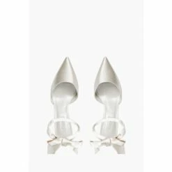 Dune London Daliah White Satin Ankle Tie Wedding Shoes 10 Dune London Daliah White Satin Ankle Tie Wedding Shoes -Dune London Sales unnamed file 290