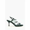 Dune London Green Majestys Strappy Barely There Sandals -Dune London Sales unnamed file 2925