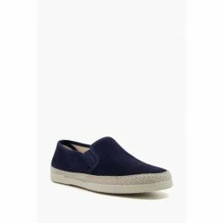 Alternative view of Dune London Blue Fransisco Suede Espadrilles