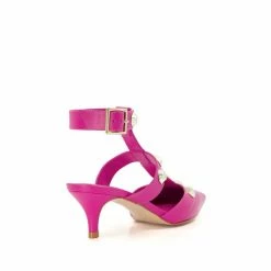 Dune London Pink Calipo Giant Stud Open Courts -Dune London Sales unnamed file 2934