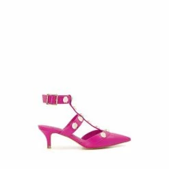 Dune London Pink Calipo Giant Stud Open Courts -Dune London Sales unnamed file 2937