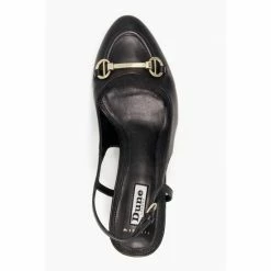 Dune London Wide Fit Black Cassie Snaffle Open Court Sandals -Dune London Sales unnamed file 2942