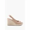 Dune London Pink Kimmy Wedge Heel Sling Back Sandals -Dune London Sales unnamed file 2972