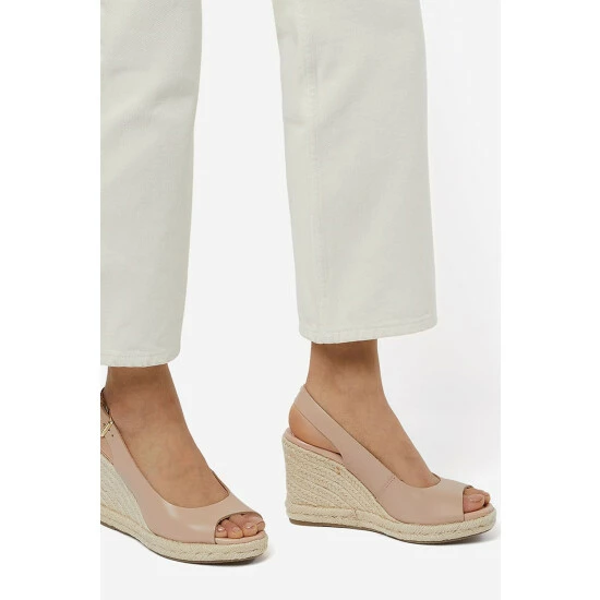 Dune London Pink Kimmy Wedge Heel Sling Back Sandals 7 Dune London Pink Kimmy Wedge Heel Sling Back Sandals - Image 5