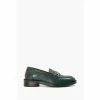 Dune London Green Grid Branded Trim Loafers -Dune London Sales unnamed file 298
