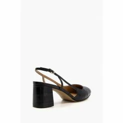 Dune London Black Coaste Block Heel Sling Sandals -Dune London Sales unnamed file 2980