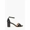 Dune London Maine Block Heel Black Sandals -Dune London Sales unnamed file 2984