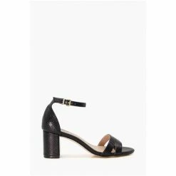 Dune London Maine Block Heel Black Sandals -Dune London Sales unnamed file 2988