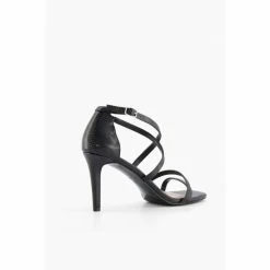 Alternative view of Dune London Black Musical Square Toe High Heel Sandals
