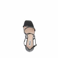 Dune London Black Musical Square Toe High Heel Sandals -Dune London Sales unnamed file 2998