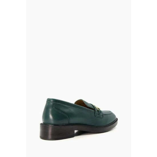 Dune London Green Grid Branded Trim Loafers 5 Dune London Green Grid Branded Trim Loafers - Image 3