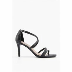 Dune London Black Musical Square Toe High Heel Sandals -Dune London Sales unnamed file 3001