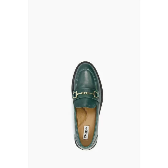 Dune London Green Grid Branded Trim Loafers 6 Dune London Green Grid Branded Trim Loafers - Image 4