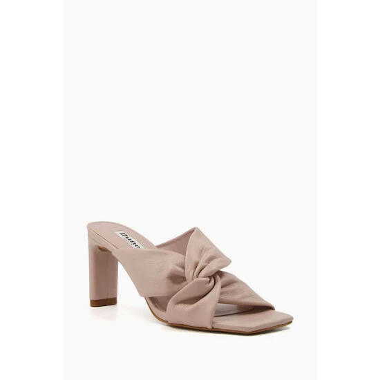 Dune London Natural Magnet Twist Knot Mules 4 Dune London Natural Magnet Twist Knot Mules - Image 2