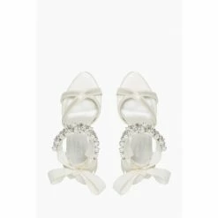 Dune London Natural Martine Embellished Ankle Strap Wedding Shoes -Dune London Sales unnamed file 3062