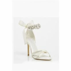 Dune London Natural Martine Embellished Ankle Strap Wedding Shoes -Dune London Sales unnamed file 3063