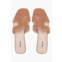 Dune London Tan Brown Loupe Leather Smart Slider Sandals 11 Dune London Tan Brown Loupe Leather Smart Slider Sandals -Dune London Sales unnamed file 3104