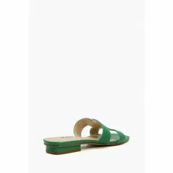 Dune London Green Loupe Smart Slider Sandals -Dune London Sales unnamed file 3109