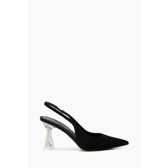 Dune London Carnation Perspex Crystal Black Heels 3 Dune London Carnation Perspex Crystal Black Heels