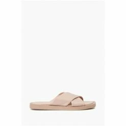 Dune London Natural Licorice Cross Strap Sandals -Dune London Sales unnamed file 3135