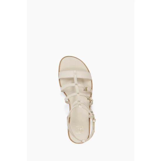 Dune London White Lakes Hardware Gladiator Sandals 6 Dune London White Lakes Hardware Gladiator Sandals - Image 4