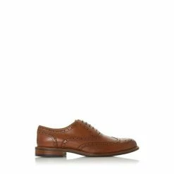 Dune London Pollodium Brown Leather Heavy Brogue Shoes -Dune London Sales unnamed file 314