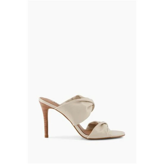 Dune London Natural Mettle Double Twist Strap Sandals 7 Dune London Natural Mettle Double Twist Strap Sandals - Image 5
