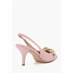 Alternative view of Dune London Pink Canary Chain Open Court Sandal