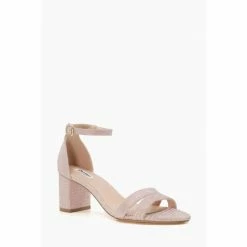 Alternative view of Dune London Natural Maine Block Heel Sandals
