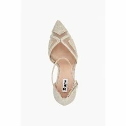 Dune London Metallic Diane Embellished Court Heel Shoes -Dune London Sales unnamed file 318