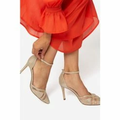 Dune London Metallic Diane Embellished Court Heel Shoes -Dune London Sales unnamed file 319